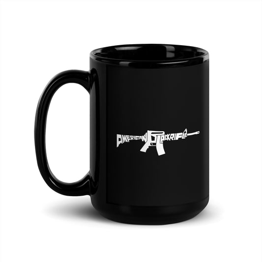 American Black Rifle TWT Black Glossy Mug