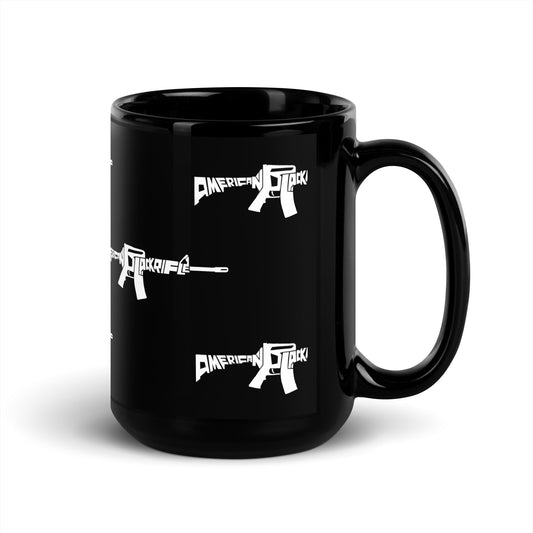 American Black Rifle GTR Black Glossy Mug