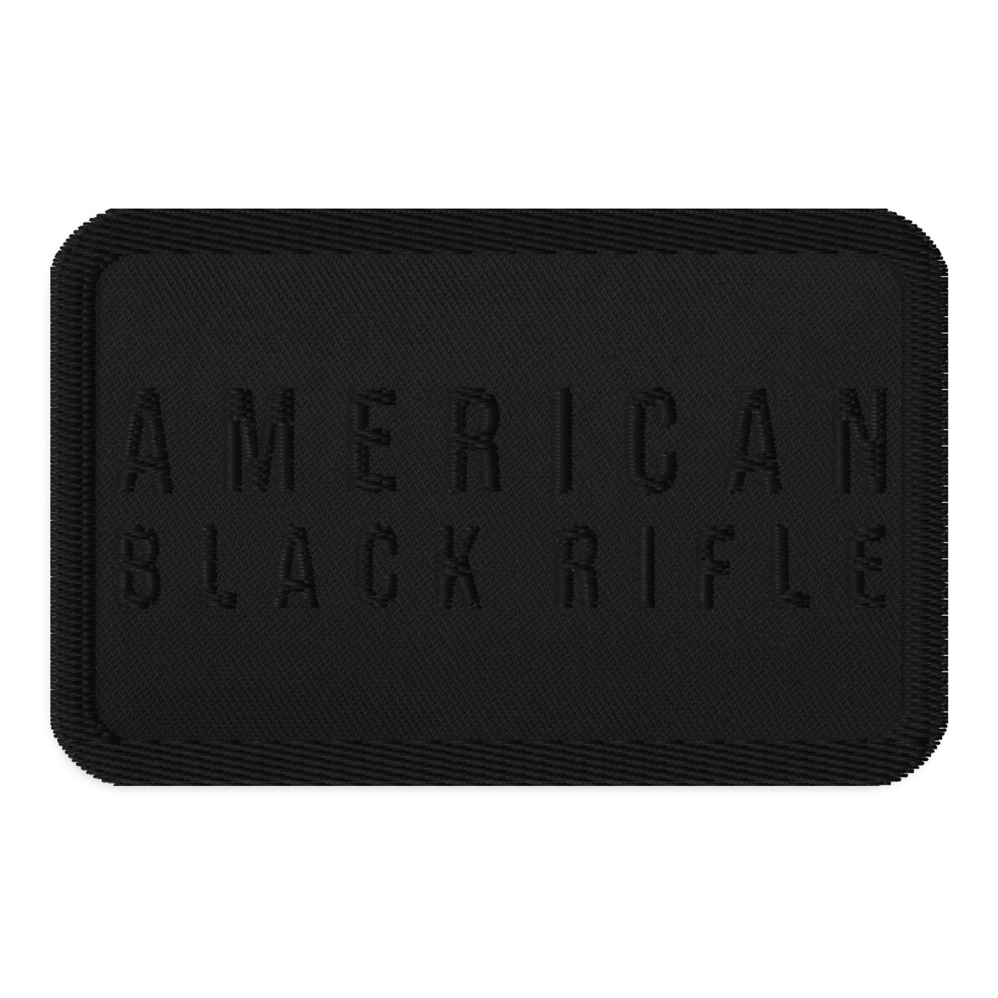 American Black Rifle BST Embroidered patches
